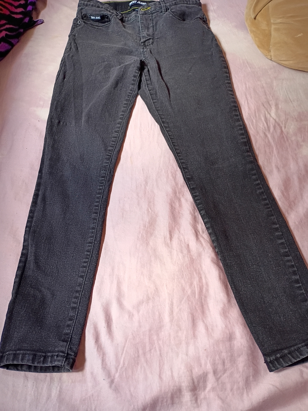 Slim Black Jeans - Classic Straight Leg